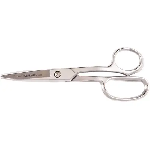 Klein Tools Stainless Steel Heavy-Duty Shear 8-5/8" W/Curved Handle Klein Tools Stainless Steel Heavy-Duty Shear 8-5/8" W/Curved Handle
