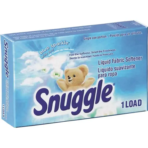 Snuggle Liquid Softener 1 Load Coin Vend Box Case Of 100