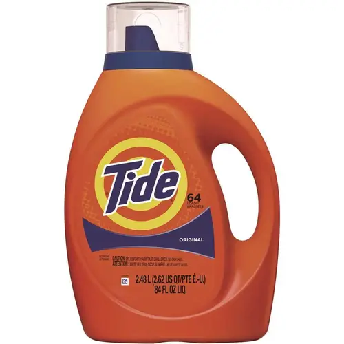 Tide 92 Oz Liquid Laundry Detergent, Original Scent, 64 Loads Case Of 4