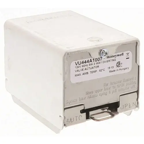 Honeywell Fan Coil Actuator 120v, Spring Return, 2 Position, Spst, 15 Sec Timing