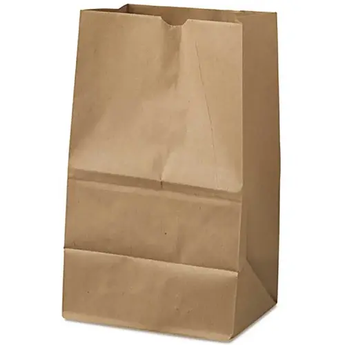 20 Lb 8.25 In. X 5-15/16 In. X 13-3/8 In. Kraft Sh Grocery Bag 20 Lb 8.25 In. X 5-15/16 In. X 13-3/8 In. Kraft Sh Grocery Bag