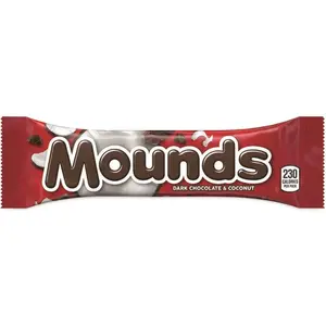 Mounds GRR24600180 Mounds Candy Bar, Coconut And Dark Chocolate 1.75 Oz, 36 Count