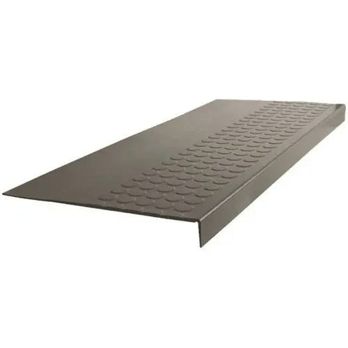 Roppe 12 X 7 Ft Charcoal Raised Circular Rubber Sq. Nose Stair Tread Roppe 12 X 7 Ft Charcoal Raised Circular Rubber Sq. Nose Stair Tread