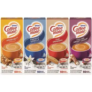 Coffee Mate GRR28300012 Coffee Mate Liq Cream Fr Van/hazelnut/italian Swt Cream/orig 0.37 Oz Case Of 200