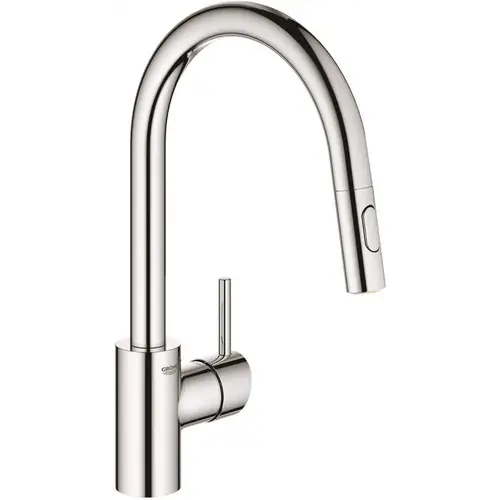 Grohe Concetto Single-Handle Pull-Down Kitchen Faucet Dual Spray 1.75 GPM Chrome Grohe Concetto Single-Handle Pull-Down Kitchen Faucet Dual Spray 1.75 GPM Chrome