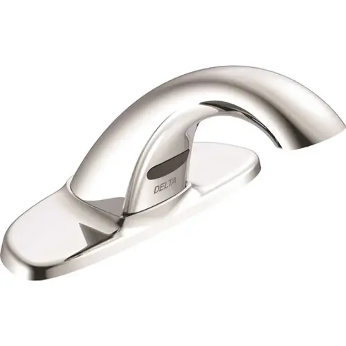 Delta Commercial Hdf Battery Electronic Lav Faucet Vr 0.5 GPM L/grid Strainer Chrome Delta Commercial Hdf Battery Electronic Lav Faucet Vr 0.5 GPM L/grid Strainer Chrome