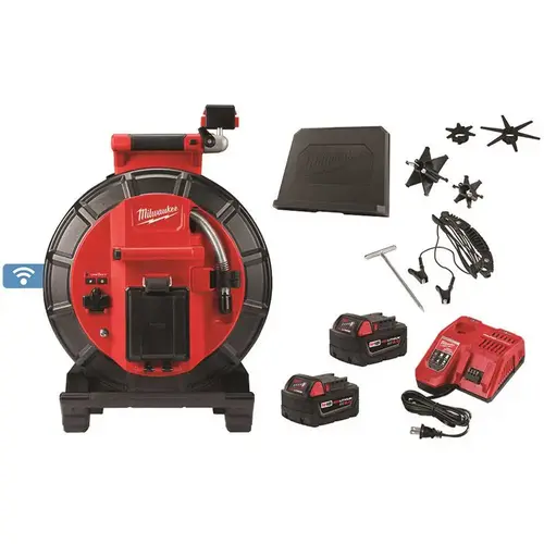 Milwaukee M18 120 Mid-Stiff Modular Pipeline Inspection System Milwaukee M18 120 Mid-Stiff Modular Pipeline Inspection System