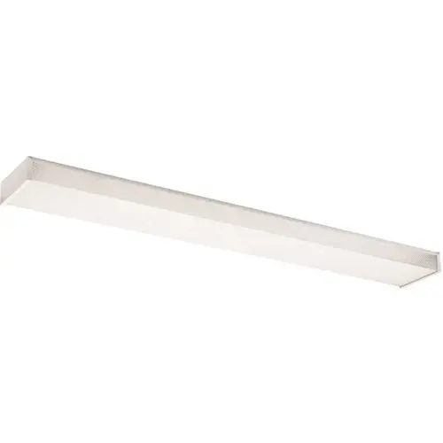 Generation Lighting Two-Light Flush-Mount Ceiling Fixture, White Generation Lighting Two-Light Flush-Mount Ceiling Fixture, White