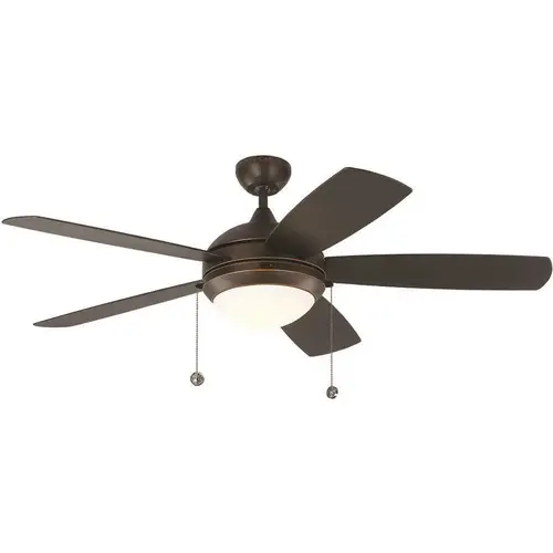 Generation Lighting 52" Discus Wet Roman Bronze Ceiling Fan Generation Lighting 52" Discus Wet Roman Bronze Ceiling Fan