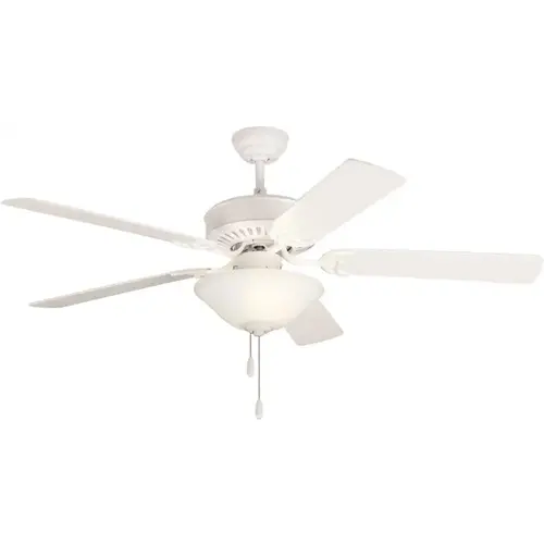 Sea Gull Lighting Haven LED 2 52" Indoor Matte White Ceiling Fan And Light Kit