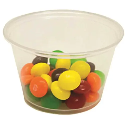 Empress Plastic Portion Cup 4oz Clear, Case Of 2500