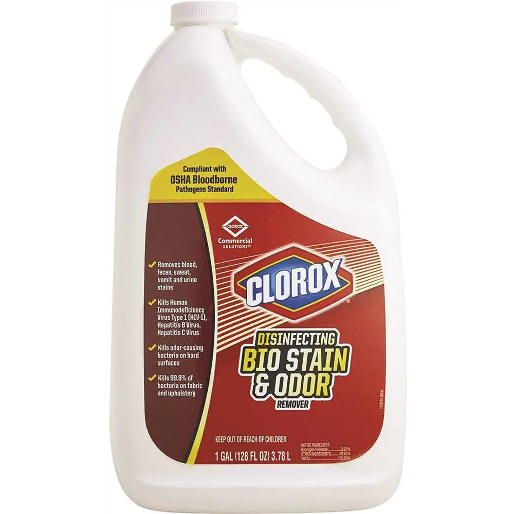 CLOROX Clorox 128 Ounces Disinfecting Bio Stain & Odor Remover Refill Case Of 4 31910 CLOROX Clorox 128 Ounces Disinfecting Bio Stain & Odor Remover Refill Case Of 4 31910