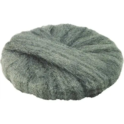 Gmt Radial Steel Wool Pad,grade 0 Fine Cleaning&polishing,20",gray, Carton Of 12