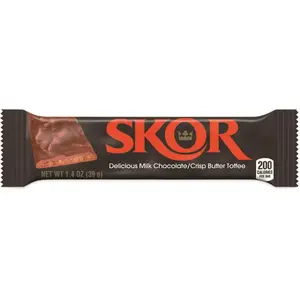 Skor GRR20902450 Skor Candy Bar, 1.4 Oz Bar, 18/box