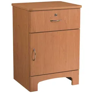 Oslo NOBS1D1D-O Oslo 1 Door, 1 Drawer Bedside Cabinet Oklahoma Oak