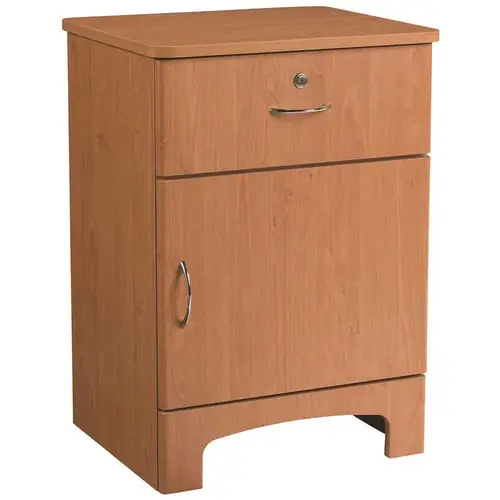 Oslo 1 Door, 1 Drawer Bedside Cabinet Oklahoma Oak