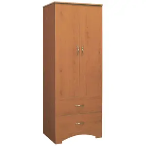 Oslo NOW2D2D-O Oslo 2 Door, 2 Drawer Wardrobe Okahoma, Oak