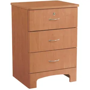 Oslo NOBS3D-O Oslo 3-Drawer Bedside Cabinet Oklahoma Oak