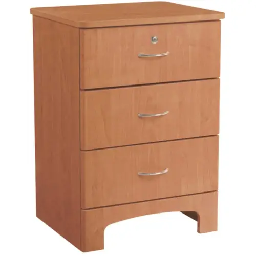 Oslo 3-Drawer Bedside Cabinet Oklahoma Oak