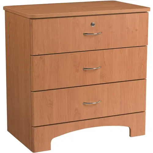Oslo 3-Drawer Bedside Chest Oklahoma Oak