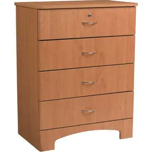 Oslo NOC4D-O Oslo 4-Drawer Bedside Chest Oklahoma Oak