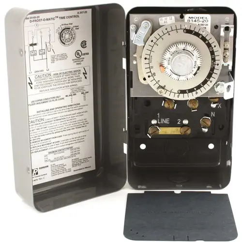 Generic 40 Amp 208/240 Volt Spdt Defrost Timer Generic 40 Amp 208/240 Volt Spdt Defrost Timer