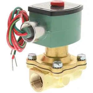 ASCO 8210G34 Asco 2 Way Normally Open 1/2"npt 120v 0-125psi Gas 0-150psi Air And Water