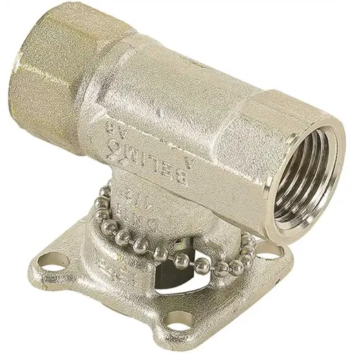 Belimo Valve Ball 1/2" Npt 0.8 Cv 2 Way Equal Percenta Flow Plated Brass Body