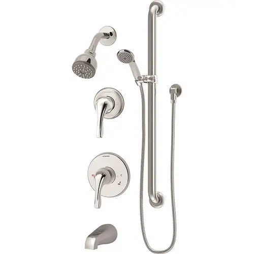 Symmons Origins Shower Tub/shower System With Valve In Chrome 2.5 GPM Symmons Origins Shower Tub/shower System With Valve In Chrome 2.5 GPM