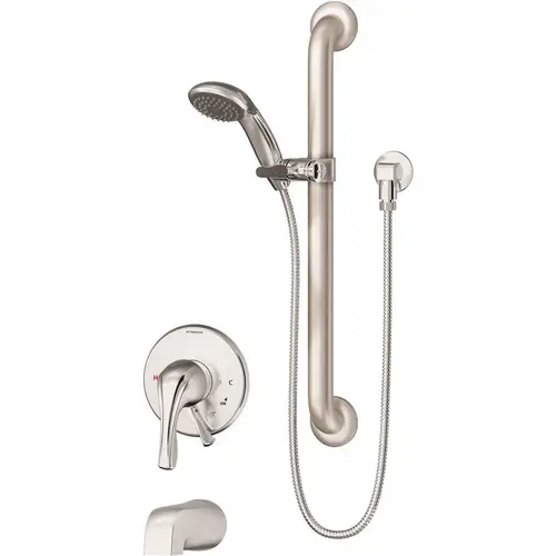 Symmons Origins 1.5 GPM Chrome1-Handle Tub And Shower Trim Kit 5.5"w Symmons Origins 1.5 GPM Chrome1-Handle Tub And Shower Trim Kit 5.5"w