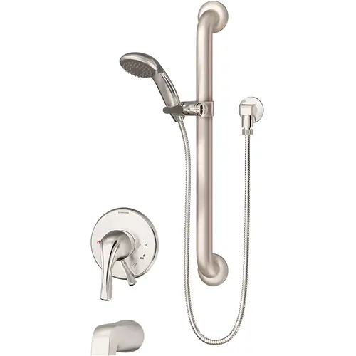 Symmons Origins 1.5 GPM Chrome1-Handle Tub And Shower Trim Kit 5.5"w Symmons Origins 1.5 GPM Chrome1-Handle Tub And Shower Trim Kit 5.5"w