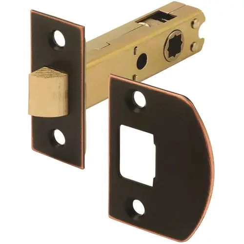 Defender Security Passa Door Latch, 9/32 In. & 5/16 In. Square, Classic Bronze Brass