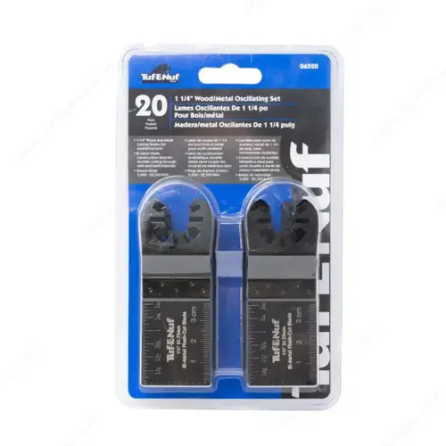 Bi-Metal Blades Set for Cutting Wood and Metal - pack of 20 Bi-Metal Blades Set for Cutting Wood and Metal - pack of 20