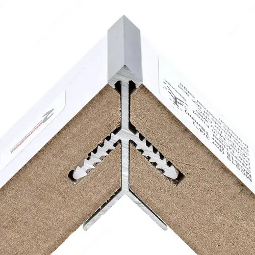 Square Corner Protection Molding with Interior Legs - pack of 6 Square Corner Protection Molding with Interior Legs - pack of 6