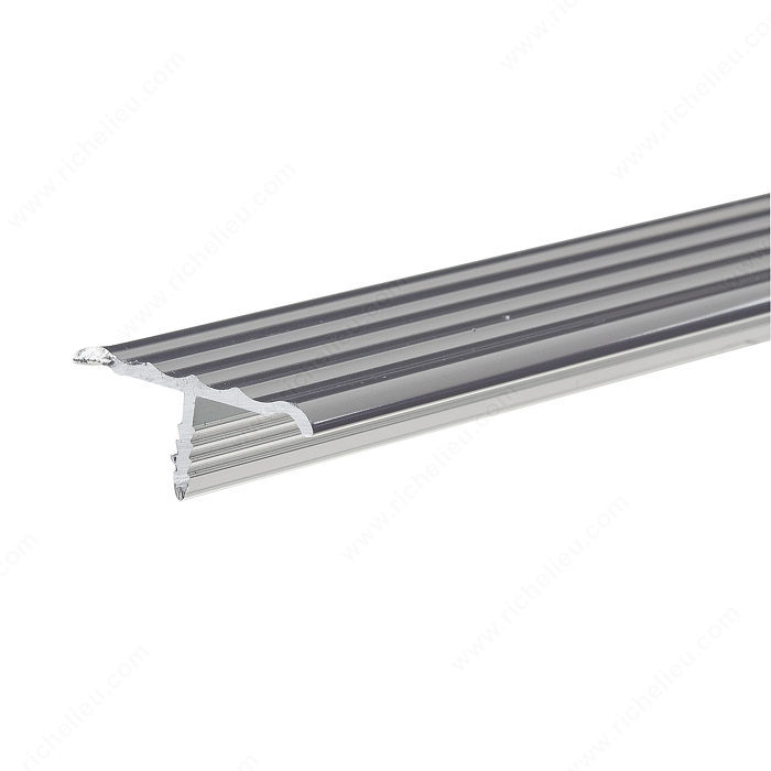 Richelieu Hardware MRB968NBC Aluminum Tee Mouldings Chrome
