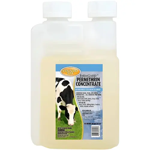 Permethrin Concentrated Insecticide, Liquid, Brown/Yellow, 32 oz Permethrin Concentrated Insecticide, Liquid, Brown/Yellow, 32 oz