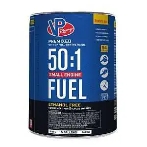 VP Racing Fuels 6232 VP Small Engine Fuels 5 Gal. 50:1 Ethanol-Free Gas & Oil Pre-Mix
