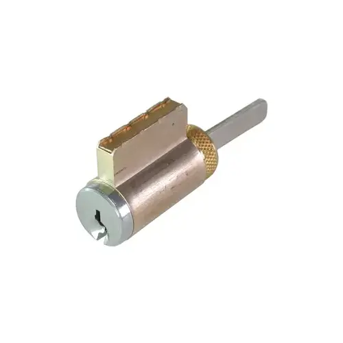 Knob (Key-in-Knob) Cylinder, 5-Pin, Drilled 6, Kwikset, 0-Bitted, 626/US26D Satin Chrome Knob (Key-in-Knob) Cylinder, 5-Pin, Drilled 6, Kwikset, 0-Bitted, 626/US26D Satin Chrome