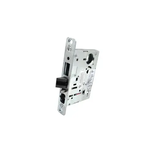 Storeroom Mortise Lock Body Only, 2-3/4" Backset, Latch Only, Less Cylinder/Less Trim, Grade 1, Satin Chrome 626/US26D Storeroom Mortise Lock Body Only, 2-3/4" Backset, Latch Only, Less Cylinder/Less Trim, Grade 1, Satin Chrome 626/US26D