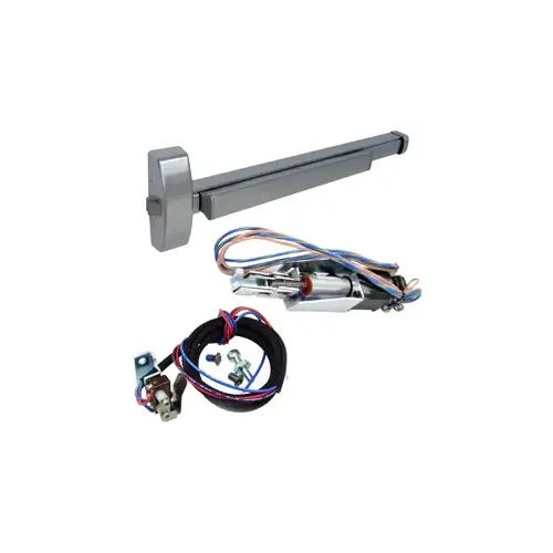 KIT - Rim Exit Device, Electric Motorized Latch Retraction, Touchbar Monitoring Switch TS (Request to Exit), Exit Only Prepped for Trim, 48", Grade 1, 630/US32D Stainless Steel KIT - Rim Exit Device, Electric Motorized Latch Retraction, Touchbar Monitoring Switch TS (Request to Exit), Exit Only Prepped for Trim, 48", Grade 1, 630/US32D Stainless Steel