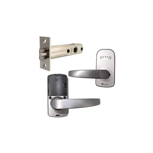 PaxLock Pro, Galaxy, White with 901-052-US 2-3/4" Latch.