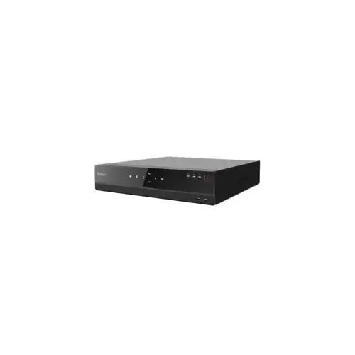 4K NVR with PoE, 32 Channel, 16 PoE, 4x Sata, No HDD, ONVIF & RTSP, H265+/H.265 Dual-Stream, NDAA, Black