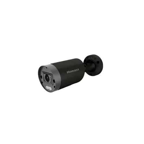 4MP iQSense Motorized Bullet Network Camera, Motorized Varifocal Lens, 120dB WDR, IP67, H265+, 30M IR Range, Black