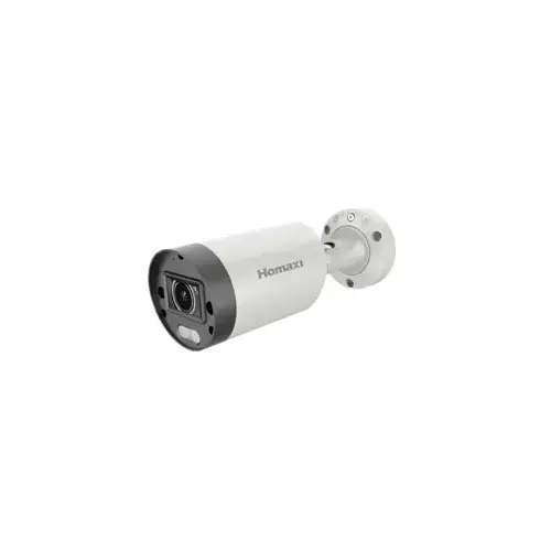 4MP iQSense Motorized Bullet Network Camera, Motorized Varifocal Lens, 120dB WDR, IP67, H265+, 30M IR Range, White