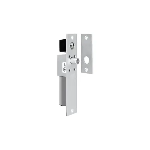 Electric Concealed Mortised Deadbolt Right Angle Bolt, Wood Applications (WD), 12/24VDC, Fail Safe, 628/US28 Satin Aluminum Electric Concealed Mortised Deadbolt Right Angle Bolt, Wood Applications (WD), 12/24VDC, Fail Safe, 628/US28 Satin Aluminum