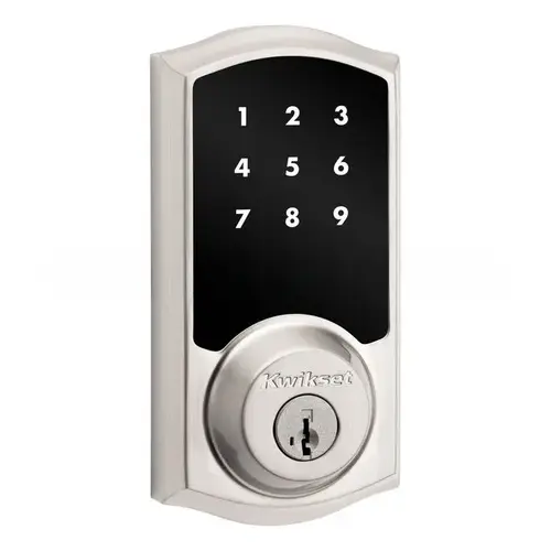 Traditional Home Connect Touchscreen Connected Smart Lock Deadbolt with Z-Wave 700 Long Range and SmartKey with RCALFD Latch and RCS Strike Satin Nickel Finish Traditional Home Connect Touchscreen Connected Smart Lock Deadbolt with Z-Wave 700 Long Range and SmartKey with RCALFD Latch and RCS Strike Satin Nickel Finish