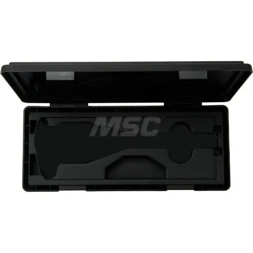 Caliper Plastic Case: Use with Calipers Black Oxide