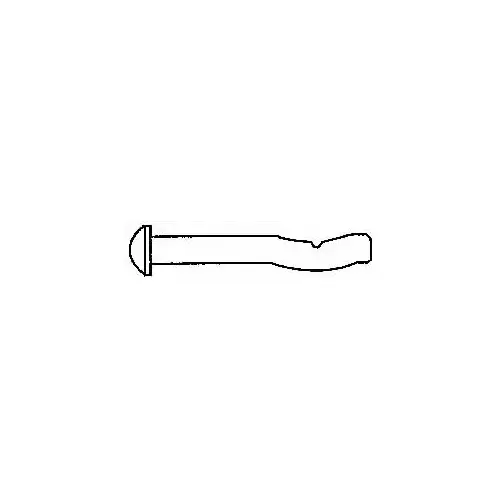 Spike  Mushroom Head Pin Anchor, 1/4 in x 1-1/4 in - pack of 100