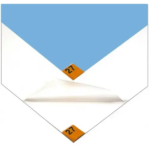 Clean Room Mat: Tacky Sheets, 18" Wide, 36" Long - pack of 4