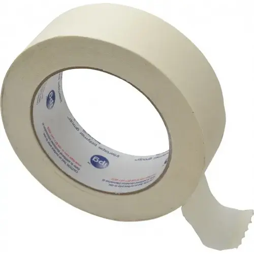 Masking Tape: 38 mm Wide, 60 yd Long, 5 mil Thick, White - pack of 240 Masking Tape: 38 mm Wide, 60 yd Long, 5 mil Thick, White - pack of 240